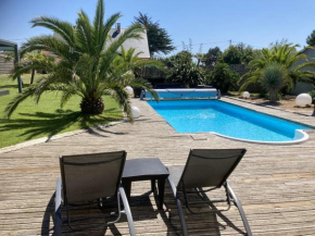 Villa de 5 chambres a Bretteville sur Ay a 400 m de la plage avec piscine privee jardin clos et wifi